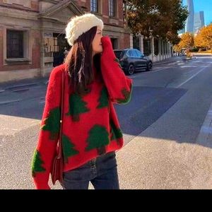 Xmas trees sweater